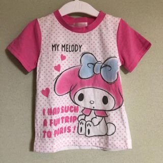 マイメロディ(マイメロディ)の新品未使用！マイメロディTシャツ♡95サイズ(Tシャツ/カットソー)