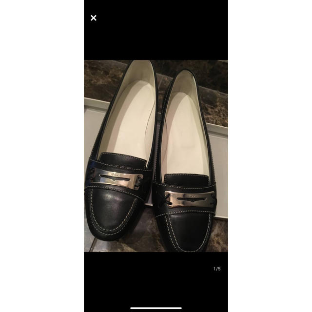 tトッズ ドライビングシューズ 37.5 24〜24.5センチ 美品 TOD'S-