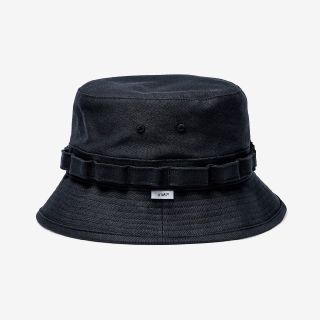 ダブルタップス(W)taps)の【黒/M】JUNGLE /HAT. COTTON. SATIN(ハット)