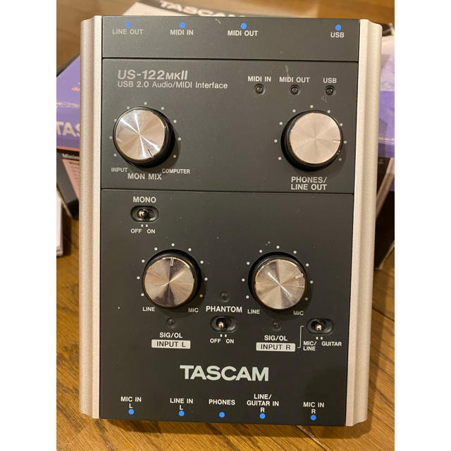 TASCAM タスカム US-122 MK2 1