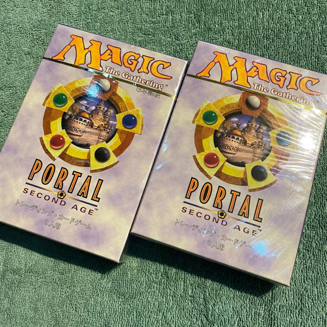 新品絶版マジック:ザ・ギャザリングPORTAL SECOND AGE 2個セット