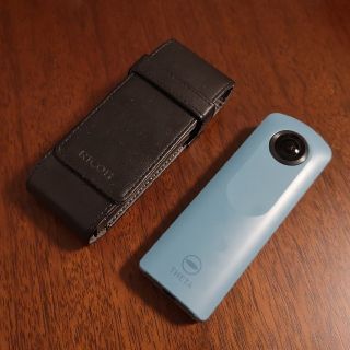 リコー(RICOH)のRICOH THETA SC ブルー(コンパクトデジタルカメラ)