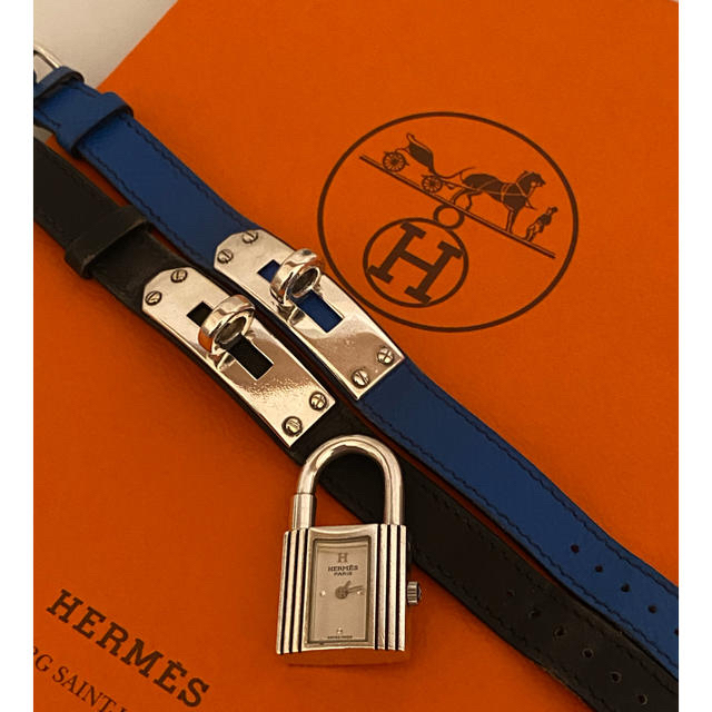 Hermes(エルメス)のHERMESケリーウォッチ★ベルト２本 レディースのファッション小物(腕時計)の商品写真