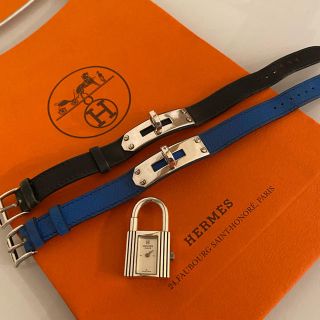 エルメス(Hermes)のHERMESケリーウォッチ★ベルト２本(腕時計)