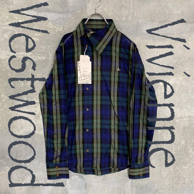 Vivienne Westwood(ヴィヴィアンウエストウッド)の◆新品 定価２万円◆ Vivienne Westwood シャツ 46 メンズ メンズのトップス(シャツ)の商品写真