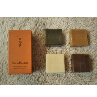 ソルファス(雪花秀)の♥️雪花秀 sulwhasoo herbal soap 韓国 漢方石鹸 洗顔料(洗顔料)