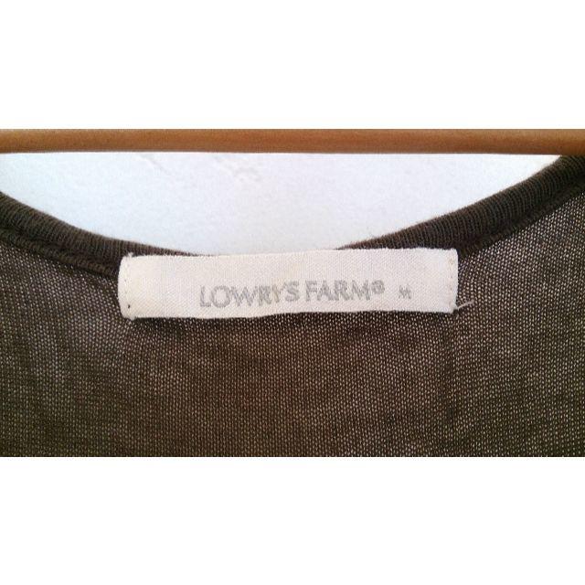 LOWRYS FARM(ローリーズファーム)の【lowrys farm ワンピース　ブラウン　茶色　ローリーズ レディースのワンピース(ミニワンピース)の商品写真