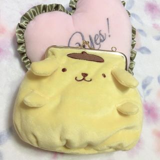 ポムポムプリン(ポムポムプリン)の𓊆 入手困難♡ᐝがま口ポムポムプリンポーチ 𓊇 (ポーチ)