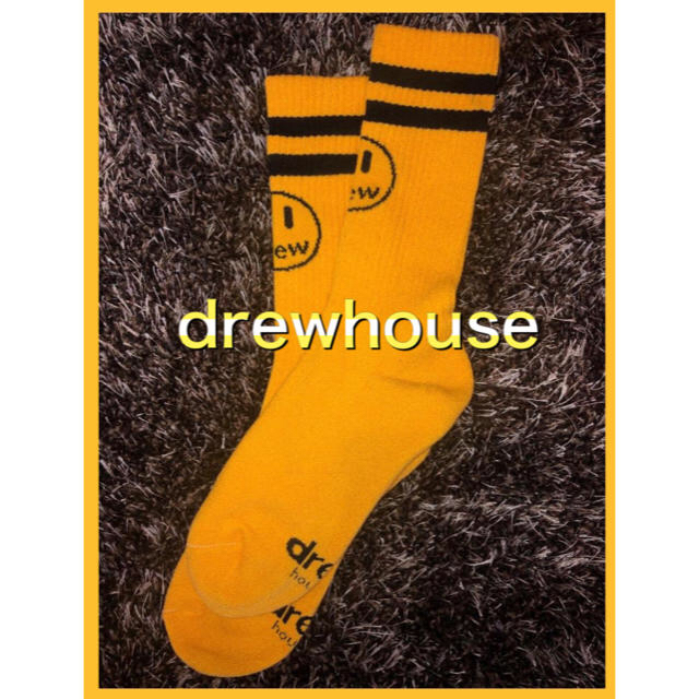 Drew House Socks ドリューハウス ソックス　ゴールデンイエロー