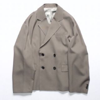 サンシー(SUNSEA)のstein OVERSIZED DOUBLE BREASTED JACKET(テーラードジャケット)