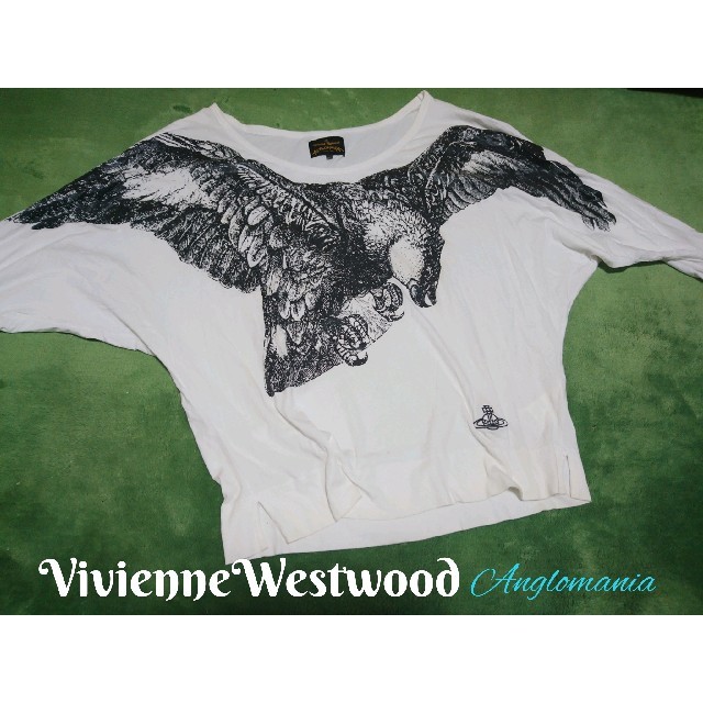 Vivienne Westwood(ヴィヴィアンウエストウッド)の中古品購入後未着用・VivienneWestwood ドルマンカットソー レディースのトップス(カットソー(長袖/七分))の商品写真