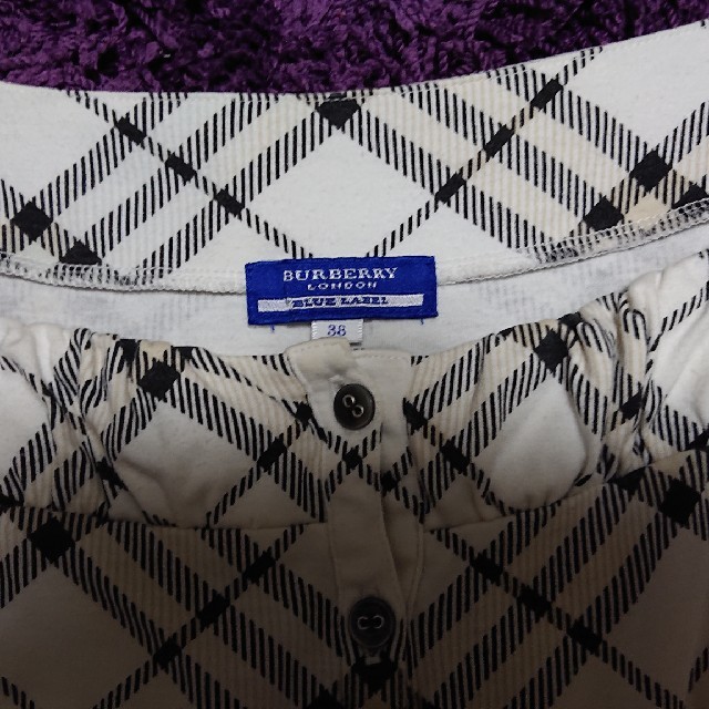 BURBERRY BLUE LABEL(バーバリーブルーレーベル)のバーバリー カットソー レディースのトップス(カットソー(長袖/七分))の商品写真