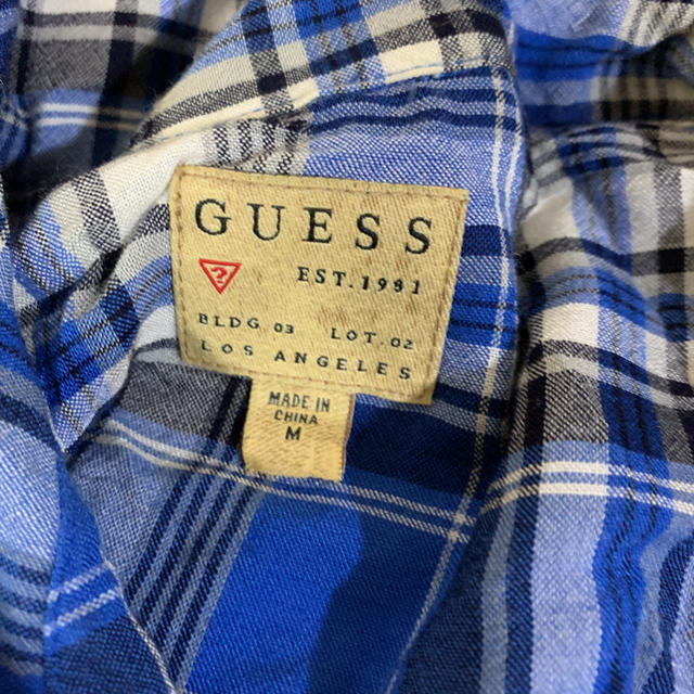 GUESS(ゲス)のguess ビジュー  チェック柄　シャツ レディースのトップス(シャツ/ブラウス(長袖/七分))の商品写真