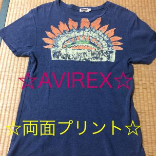 アヴィレックス(AVIREX)のAVIREX 両面プリント Tシャツ 即購入可☆(Tシャツ/カットソー(半袖/袖なし))