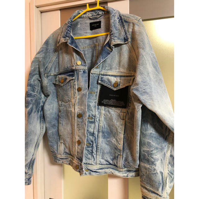 FEAR OF GOD(フィアオブゴッド)のfear of god holy Water denim jacket メンズのジャケット/アウター(Gジャン/デニムジャケット)の商品写真