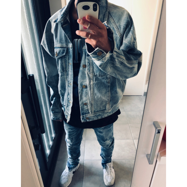 FEAR - fear of god holy Water denim jacketの通販 by 5hun5uke shop 新作商品 fear of god 5th デニムジャケット Gジャン/デニムジャケット