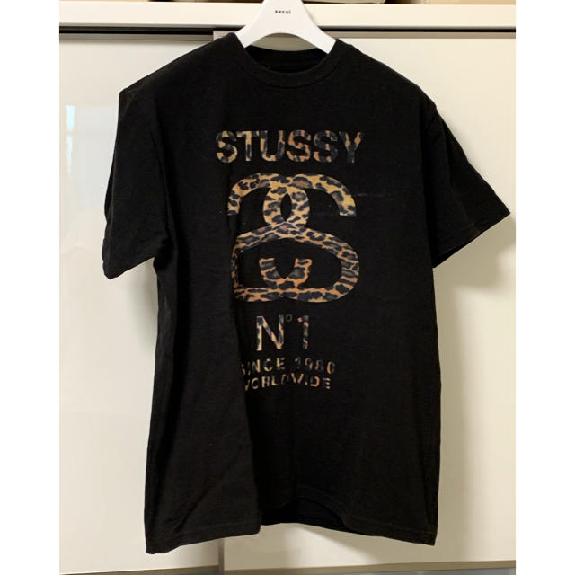 STUSSY(ステューシー)のStussy CHANEL ロゴ Tee シャネル ステューシー Tシャツ 豹柄 メンズのトップス(Tシャツ/カットソー(半袖/袖なし))の商品写真