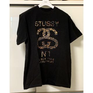 ステューシー(STUSSY)のStussy CHANEL ロゴ Tee シャネル ステューシー Tシャツ 豹柄(Tシャツ/カットソー(半袖/袖なし))