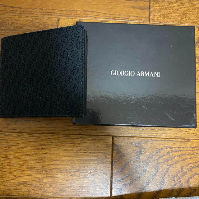 Giorgio Armani(ジョルジオアルマーニ)のジョルジョ・アルマーニ　財布(二つ折り) メンズのファッション小物(折り財布)の商品写真