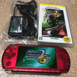 プレイステーションポータブル(PlayStation Portable)の【美品】PSP3000本体 すぐ遊べるセット(携帯用ゲーム機本体)