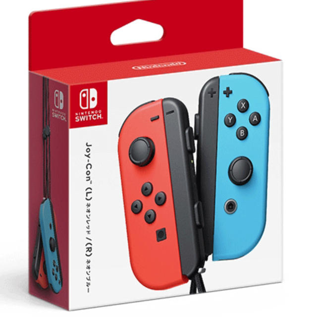 Joy-Con(L) ネオンレッド/(R) ネオンブルー Nintendo