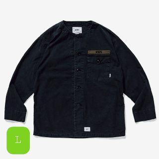 ダブルタップス(W)taps)のSCOUT LS / SHIRT. COTTON. OXFORD 黒(L)(ミリタリージャケット)