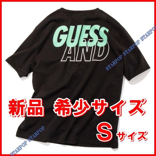 Tシャツ/カットソー(半袖/袖なし)GUESS × WIND AND SEA Black LOGO TEE