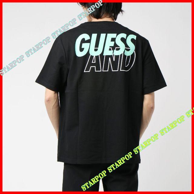 Tシャツ/カットソー(半袖/袖なし)GUESS × WIND AND SEA Black LOGO TEE