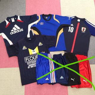 【まとめ売り】サッカートップスのみ4枚(その他)