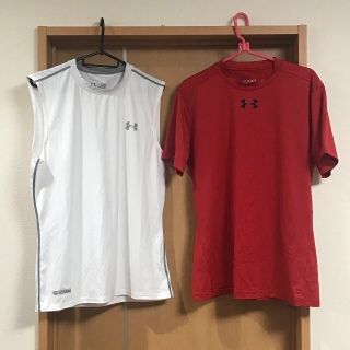 アンダーアーマー(UNDER ARMOUR)のアンダーアーマー シャツ二枚セット(Tシャツ/カットソー(半袖/袖なし))