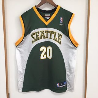 リーボック(Reebok)のReebok NBA シアトルスーパーソニックス　ペイトンモデル(バスケットボール)