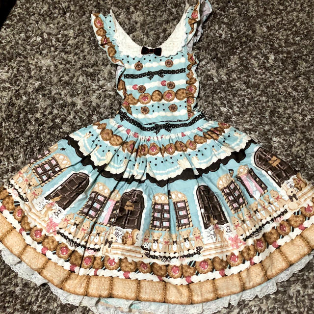Angelic Pretty - AngelicPrettySweet CreamHouse エプロンスカートの ...