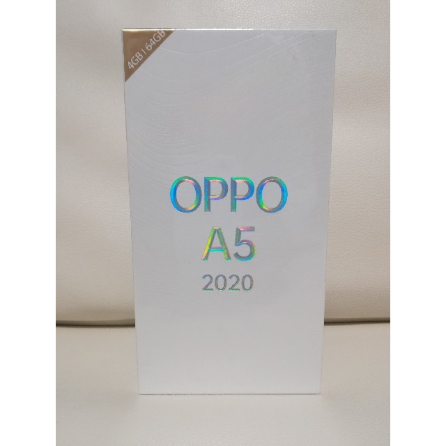 スマートフォン本体oppo A5　2020 SIMフリー　新品　未開封