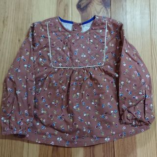 ザラキッズ(ZARA KIDS)のzara 花柄ブラウス 3-4Y(ブラウス)