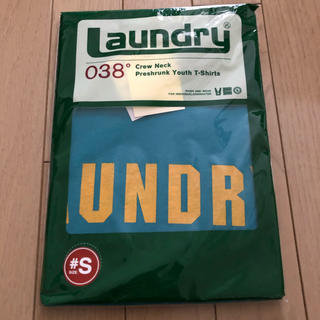 ランドリー(LAUNDRY)の未開封 Laundry ロゴ Tシャツ S(Tシャツ/カットソー(半袖/袖なし))