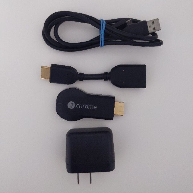 CHROME(クローム)の【中古】Google Chrome Cast  第1世代 スマホ/家電/カメラのテレビ/映像機器(その他)の商品写真