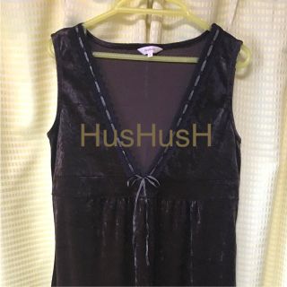 ハッシュアッシュ(HusHush)のHusHusH キャミワンピース(ひざ丈ワンピース)