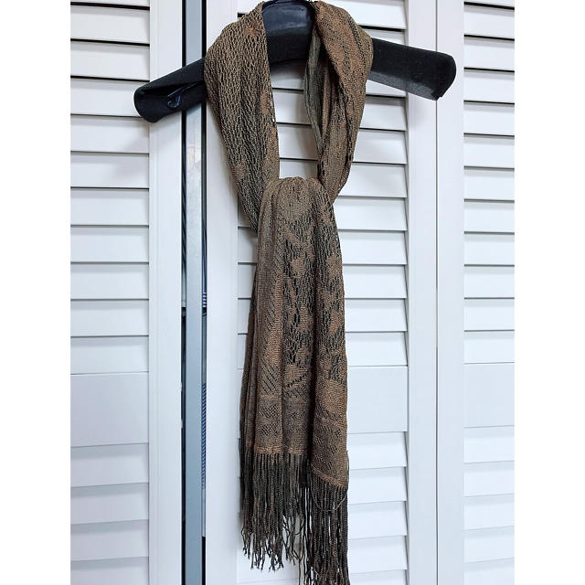 TOMORROWLAND(トゥモローランド)の未使用　ストール　マフラー　スカーフ　定価約30,000円 レディースのファッション小物(ストール/パシュミナ)の商品写真