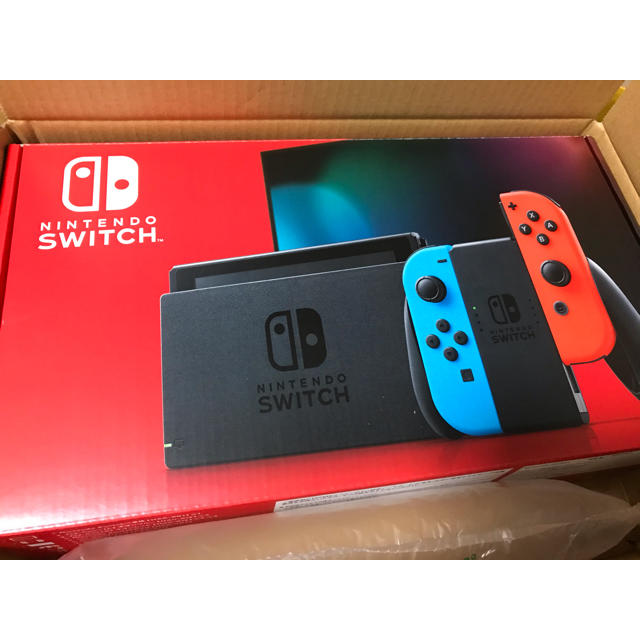 新品未使用 Nintendo Switch 新型 本体 ネオン-