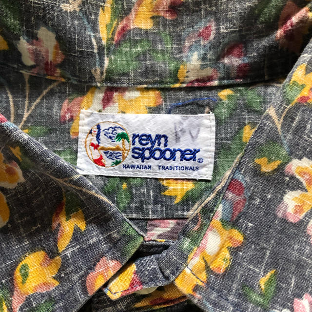 Reyn Spooner(レインスプーナー)の【お値下げします】reyn spooner vintage aloha used メンズのトップス(シャツ)の商品写真