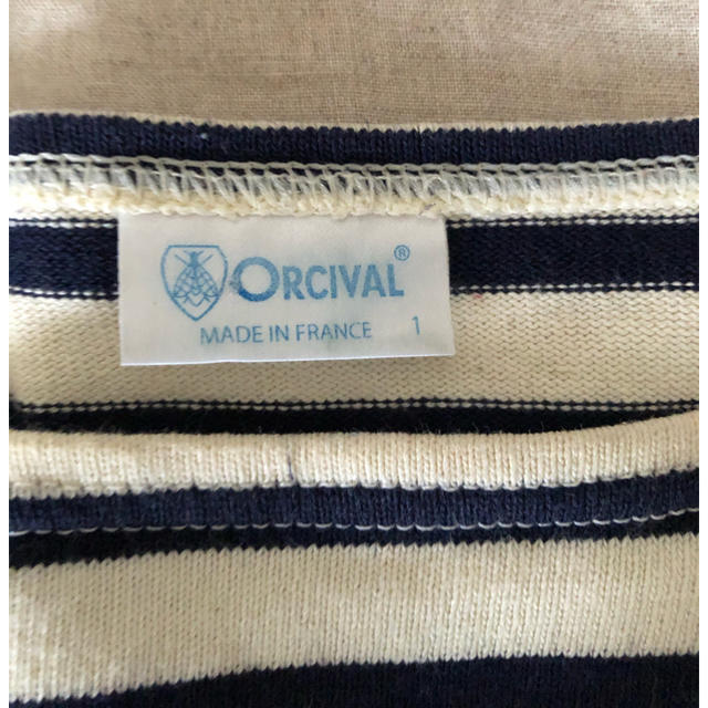 ORCIVAL(オーシバル)の10/25までmadder7様専用オーシバルORCIVAL中古美品ボーダーシャツ レディースのトップス(Tシャツ(長袖/七分))の商品写真