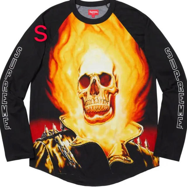 Supreme Ghost Rider© Raglan L/S Top ロンTメンズ