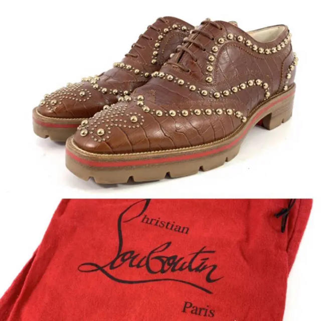 Christian Louboutin - Louboutin ルブタン レースアップ シューズ