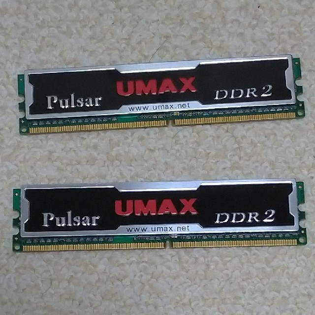 UMAX DDR2 palsar 2GB * 2