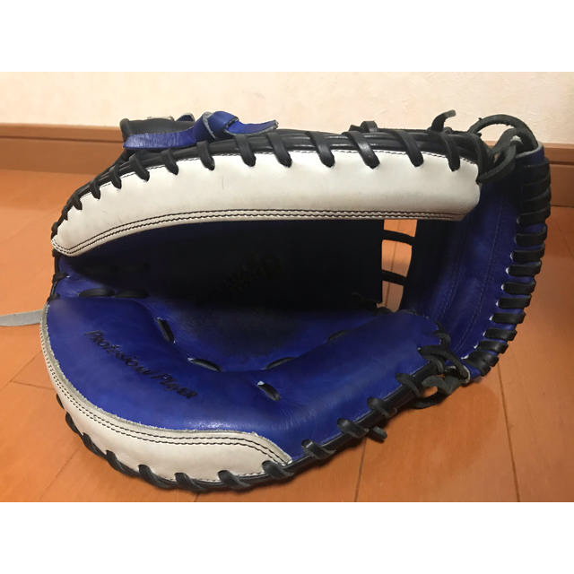 中古・送料込】□ZETT（ゼット）軟式用キャッチャーミット 右