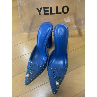 イエローブーツ(Yellow boots)のYELLO☆デニムミュール(ミュール)