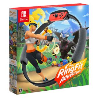 ニンテンドースイッチ(Nintendo Switch)の新品未使用　任天堂switch リングフィットアドベンチャー(家庭用ゲームソフト)