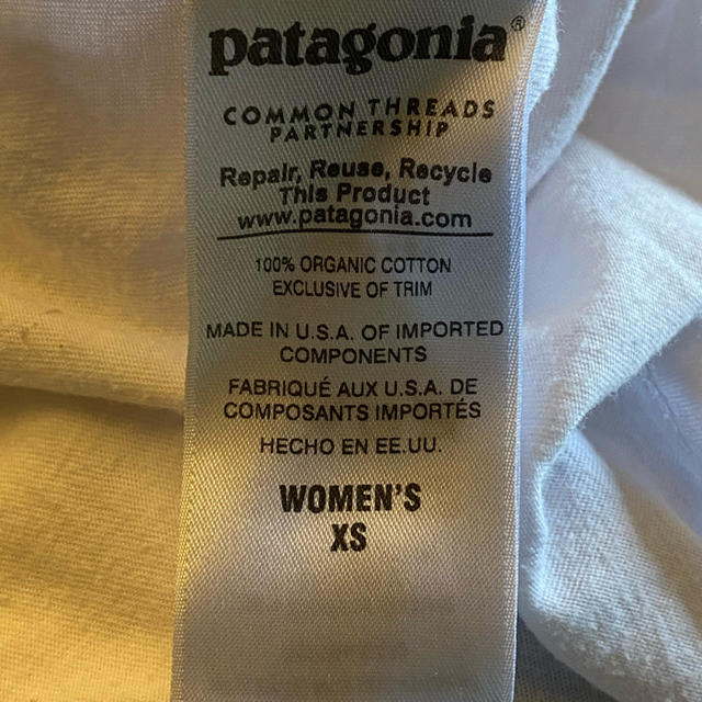 patagonia(パタゴニア)の【はるももさま専用】Patagonia パタゴニア　Tシャツ　レディース レディースのトップス(Tシャツ(半袖/袖なし))の商品写真