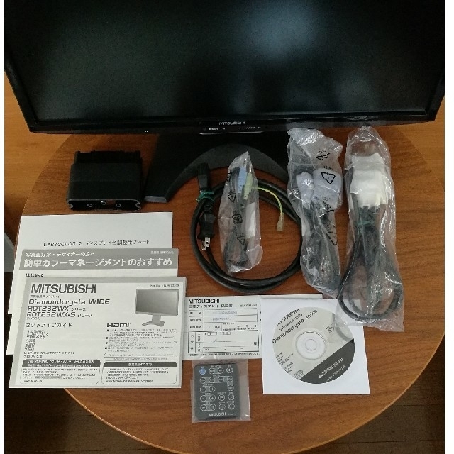 三菱電機(ミツビシデンキ)のDiamondcrysta RDT232WX 三菱液晶ディスプレイ23インチ スマホ/家電/カメラのPC/タブレット(ディスプレイ)の商品写真