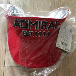アドミラル(Admiral)の新品♡ADMIRAL サンバイザー(ウエア)